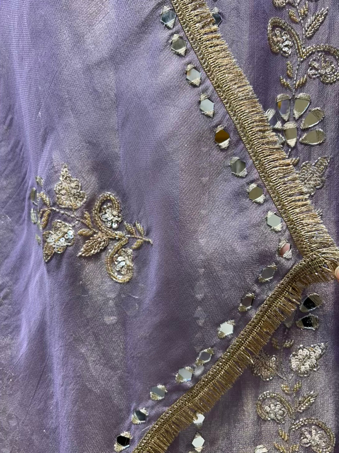 Afsara Noor Aaina Suit (Purple)