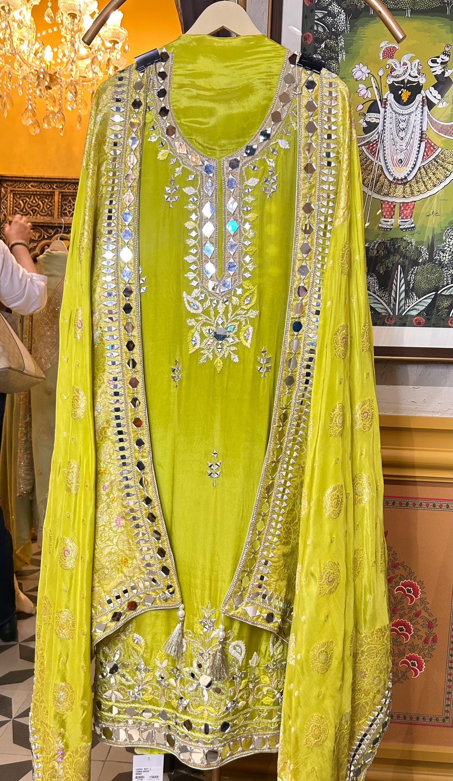 Noor-e-Jaam (Lemon Green)