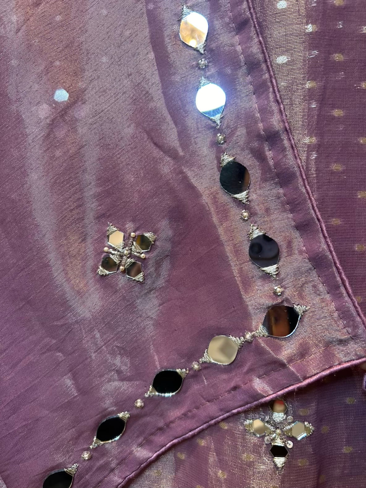 Nayira Mirror Suit (Purple)