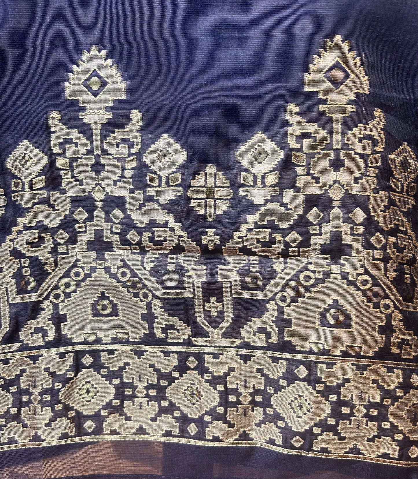 Nayra Jamdhani Suit (Blue)
