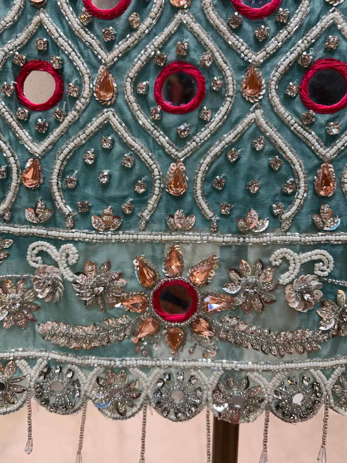 Zivara Sheesha Élan Suit (Powder Blue)