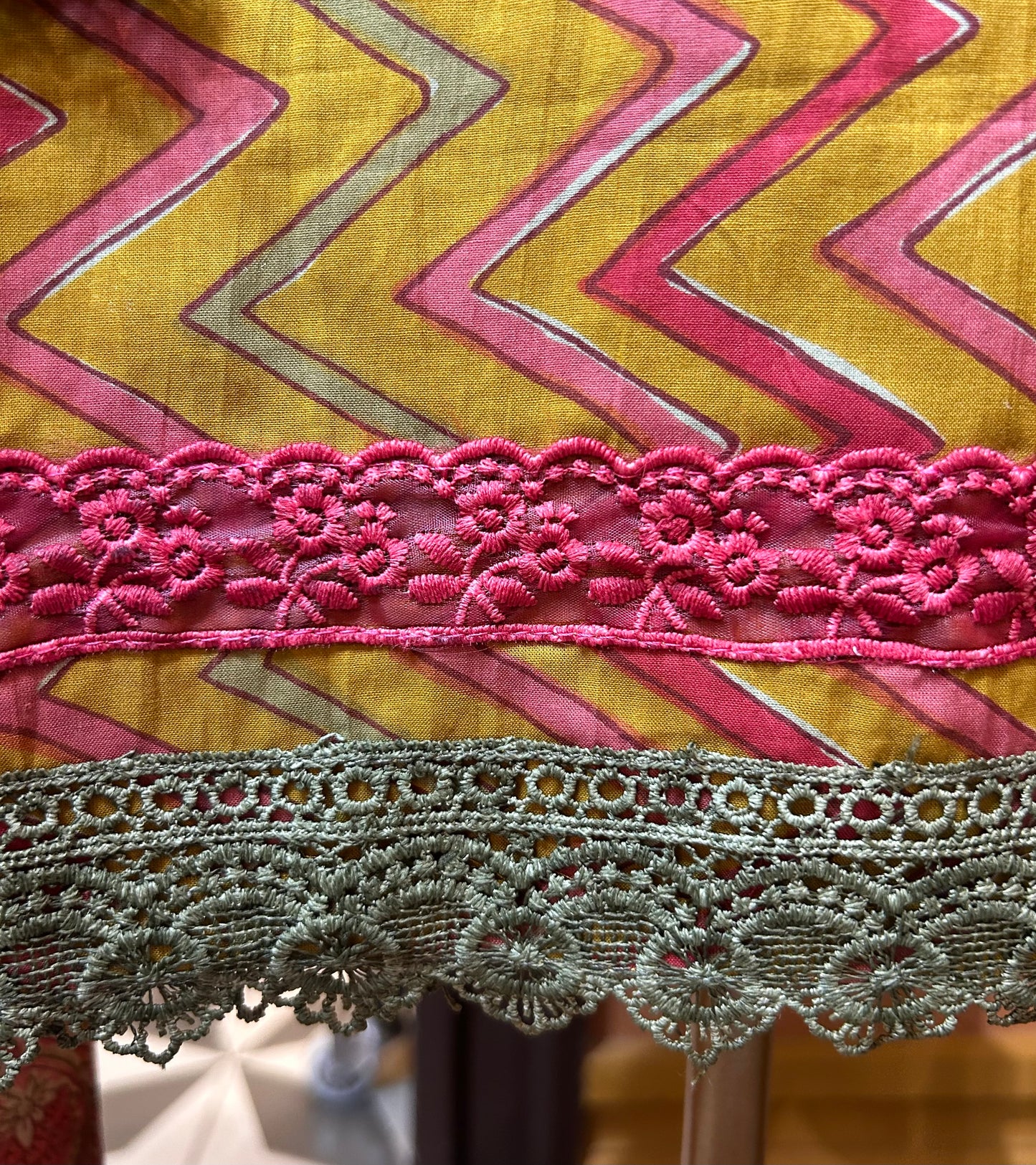 Pehra Cotton Suit (Mustard)