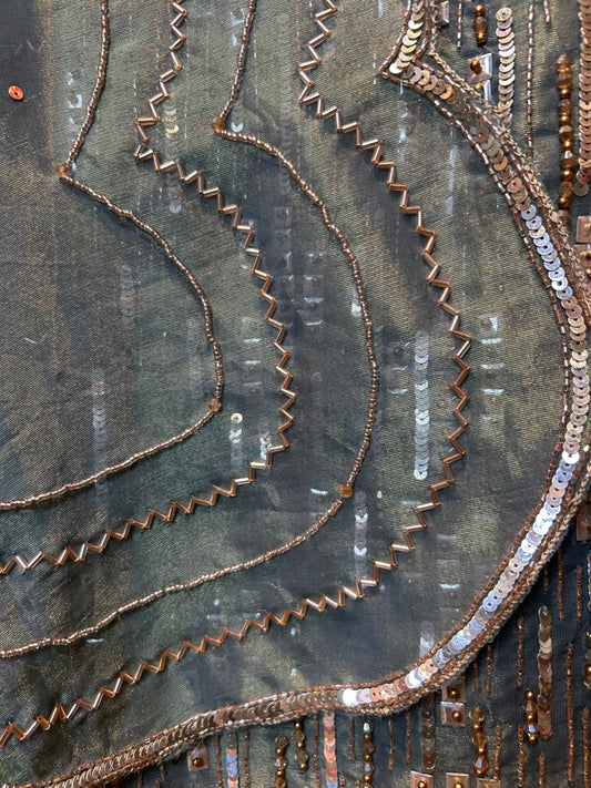 Miraze Organza Suit (Turquoise)