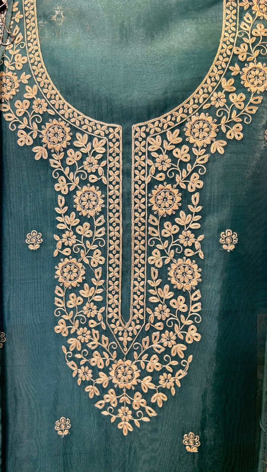 Zuranaya Organza Suit (Green)