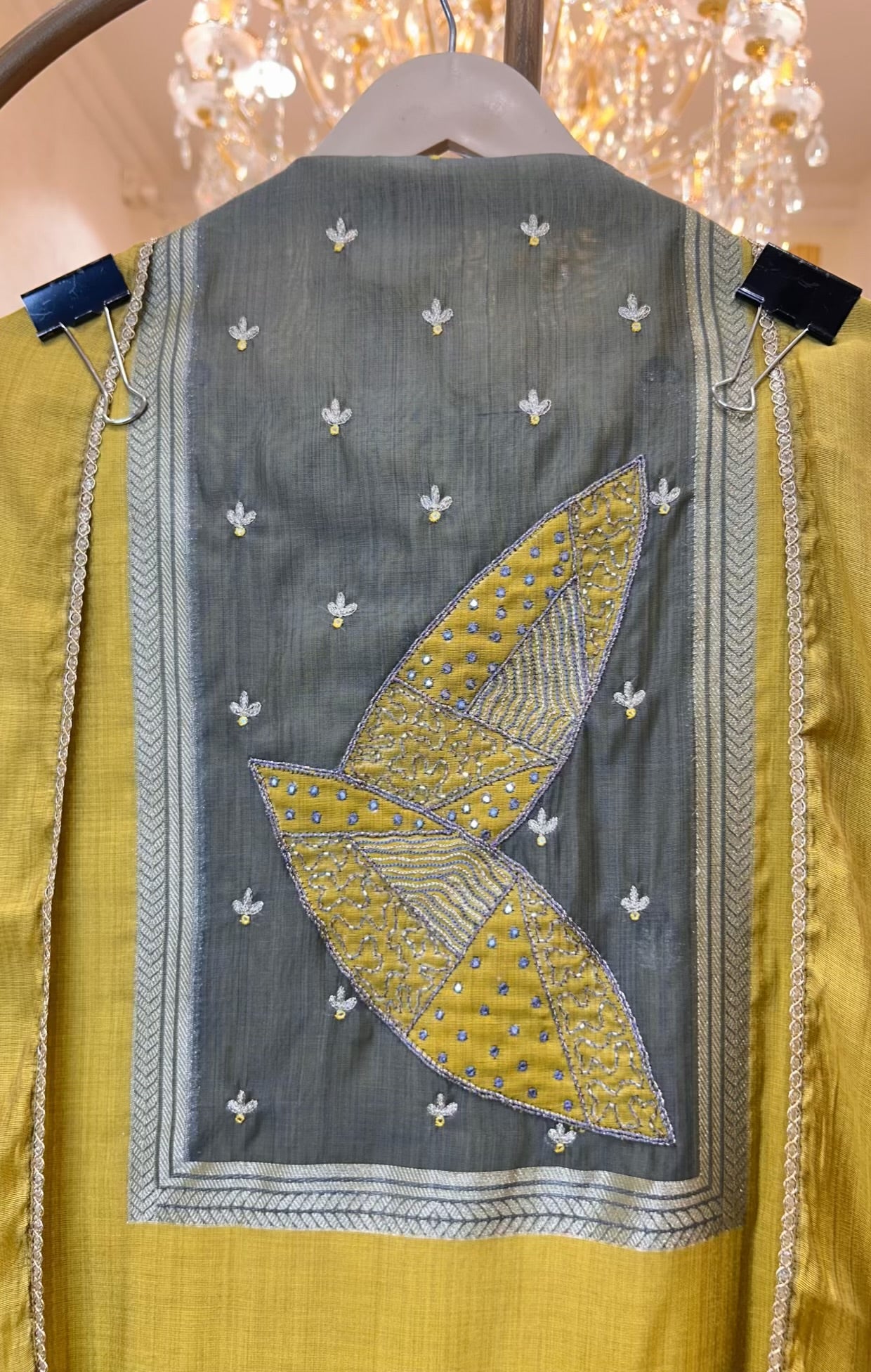 Zarina Jamdani Adaa Suit