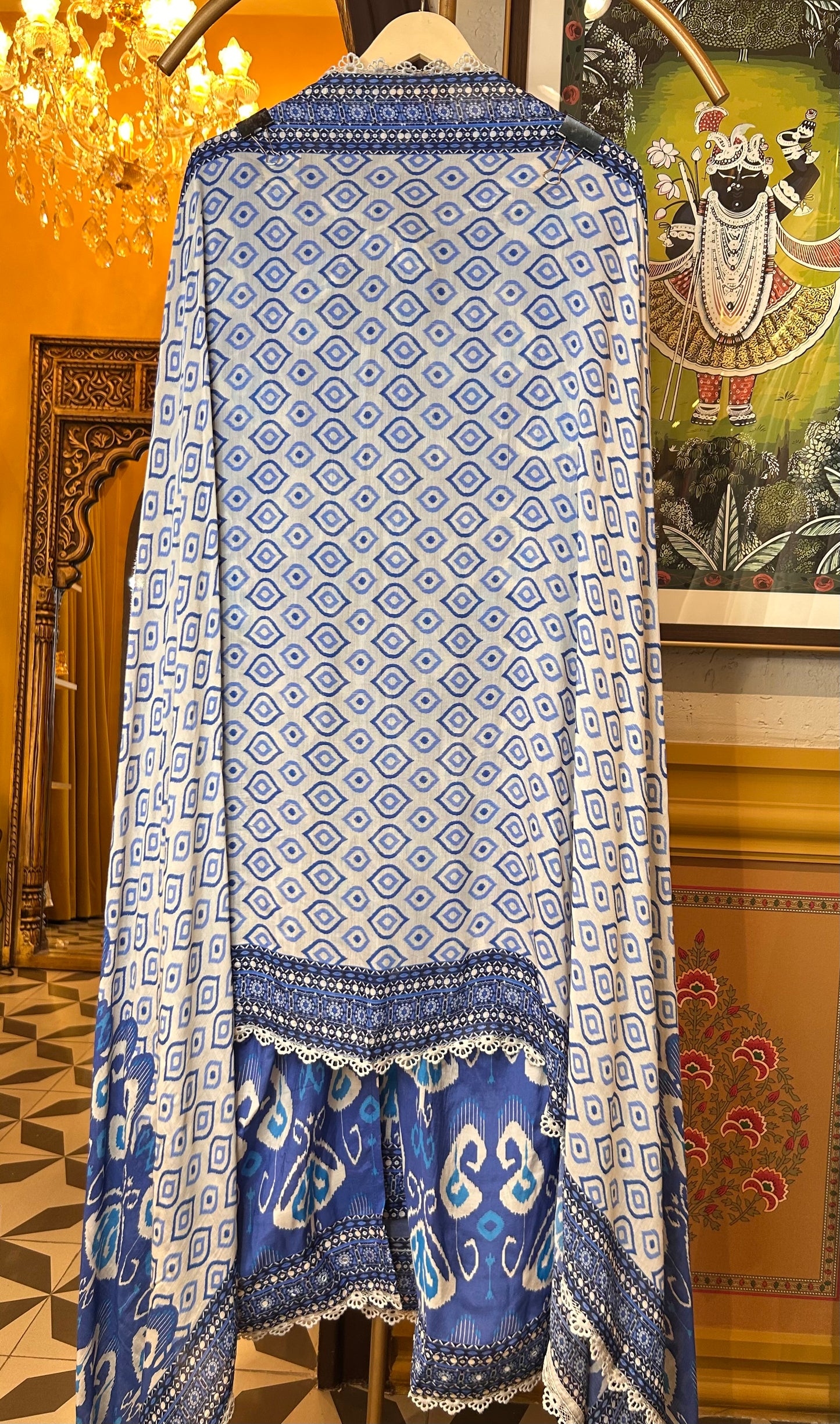 Ishya Ikat Muslin Suit