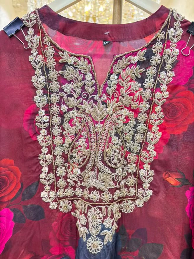 Aroha Printed Farshi Set