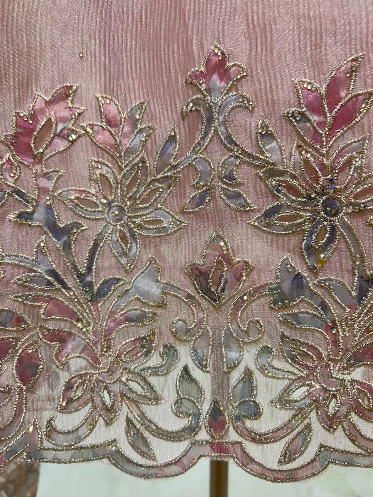 Zehraah Cutwork Veil Suit (Lavender)