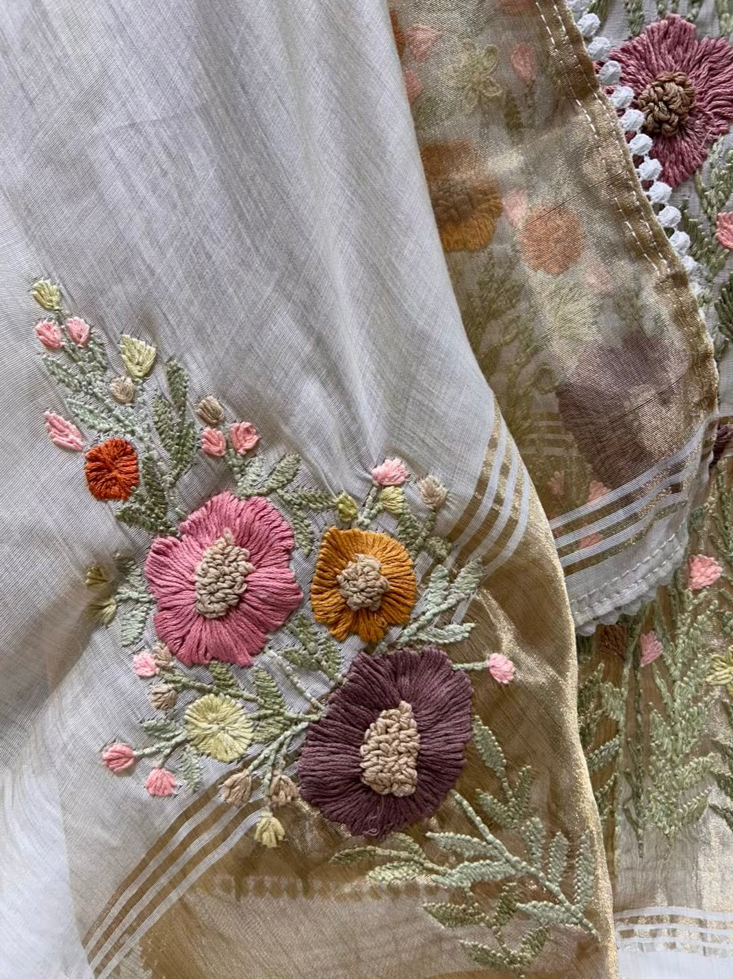 Nivara Resham Chanderi Suit