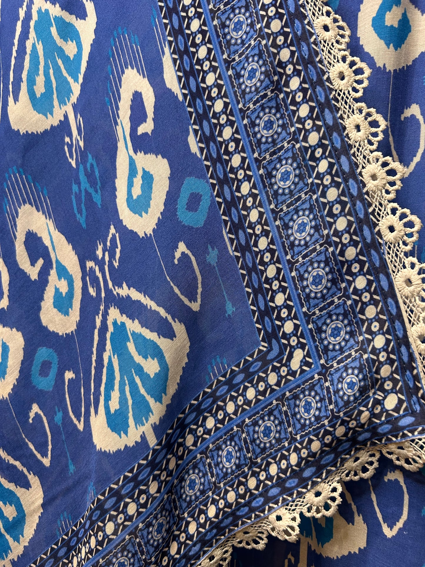 Ishya Ikat Muslin Suit