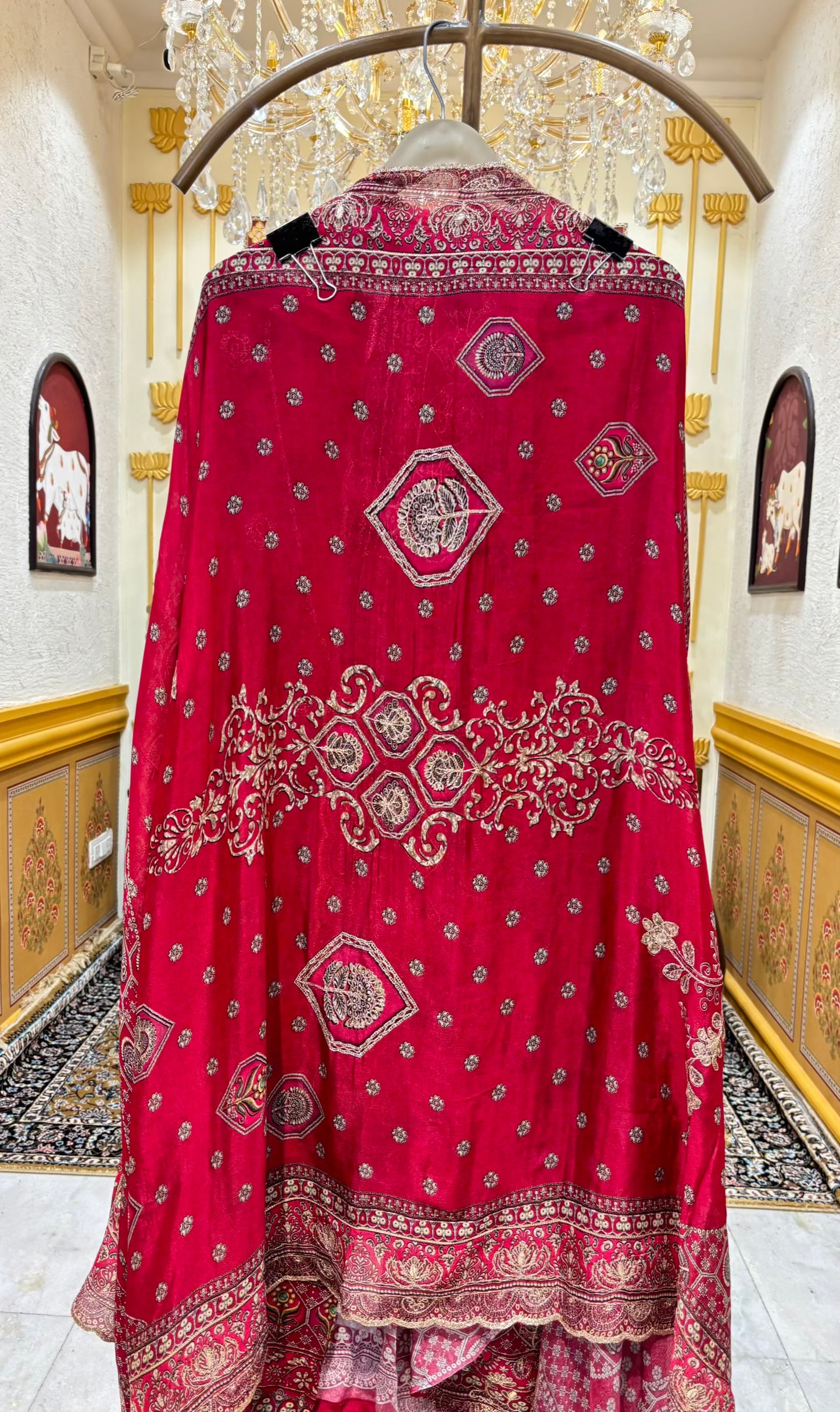 Kiara Zari Crepe Suit
