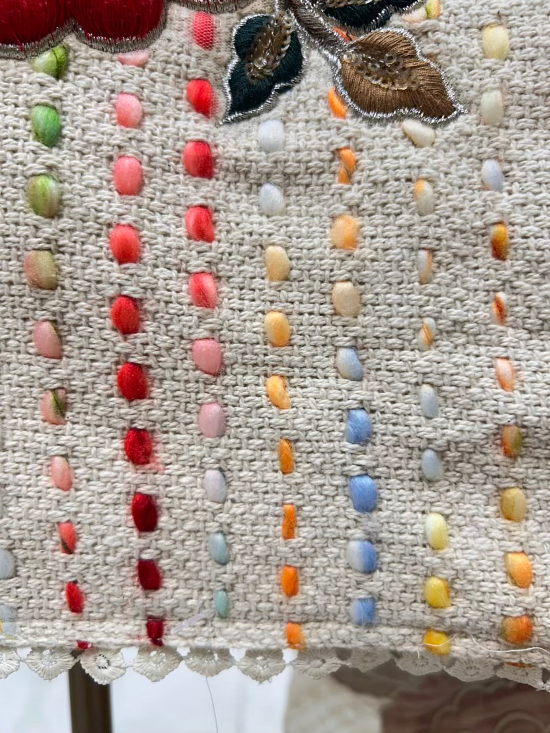 Vihana Zari Sequin Chanderi Suit