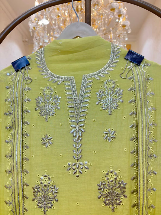 Taara Pita Chanderi Suit