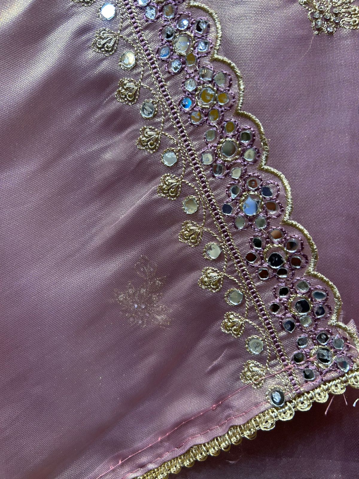 Rimaya Organza Suit (Lavender)