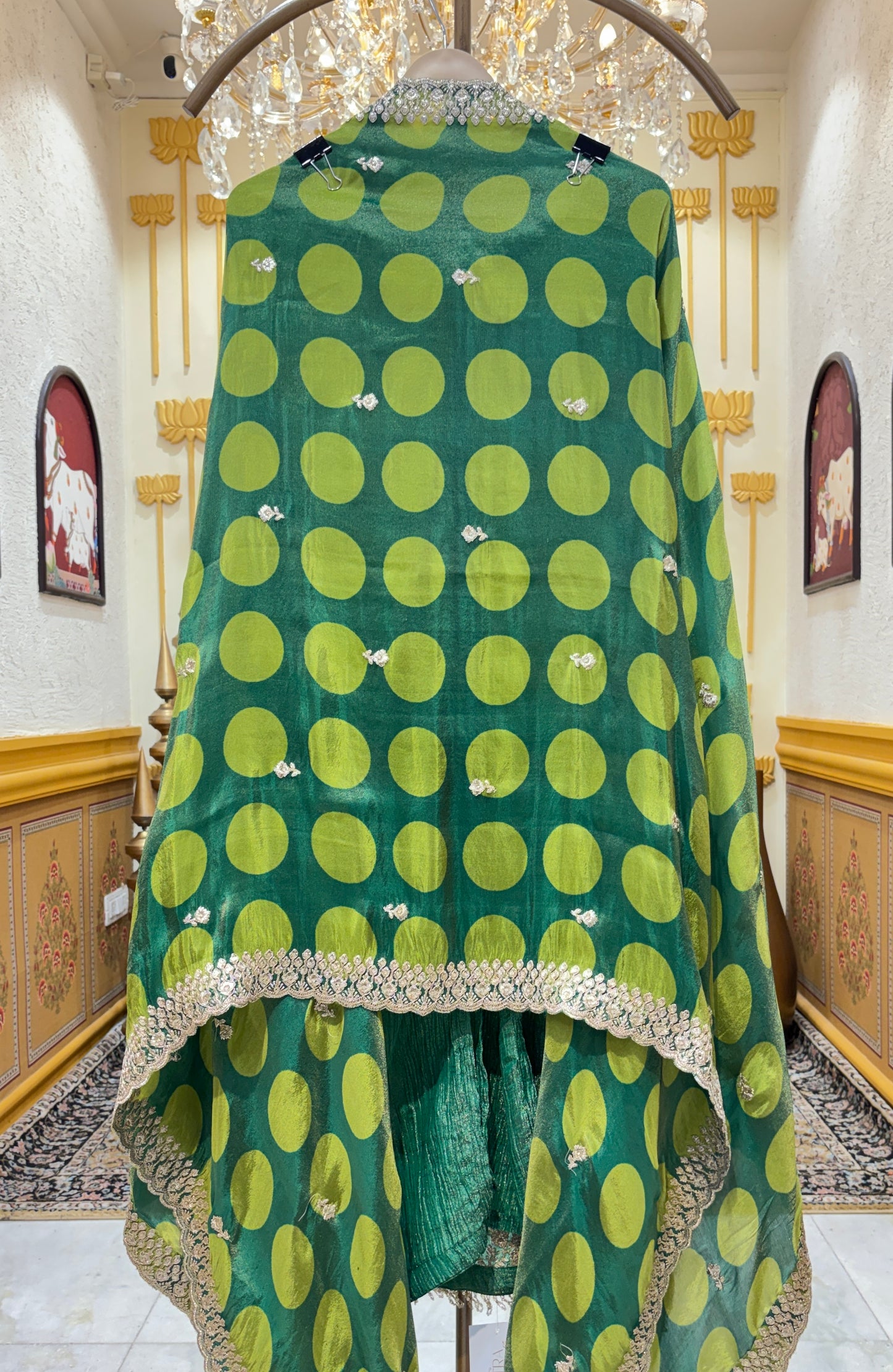 Noorzari Crush Tissue Suit