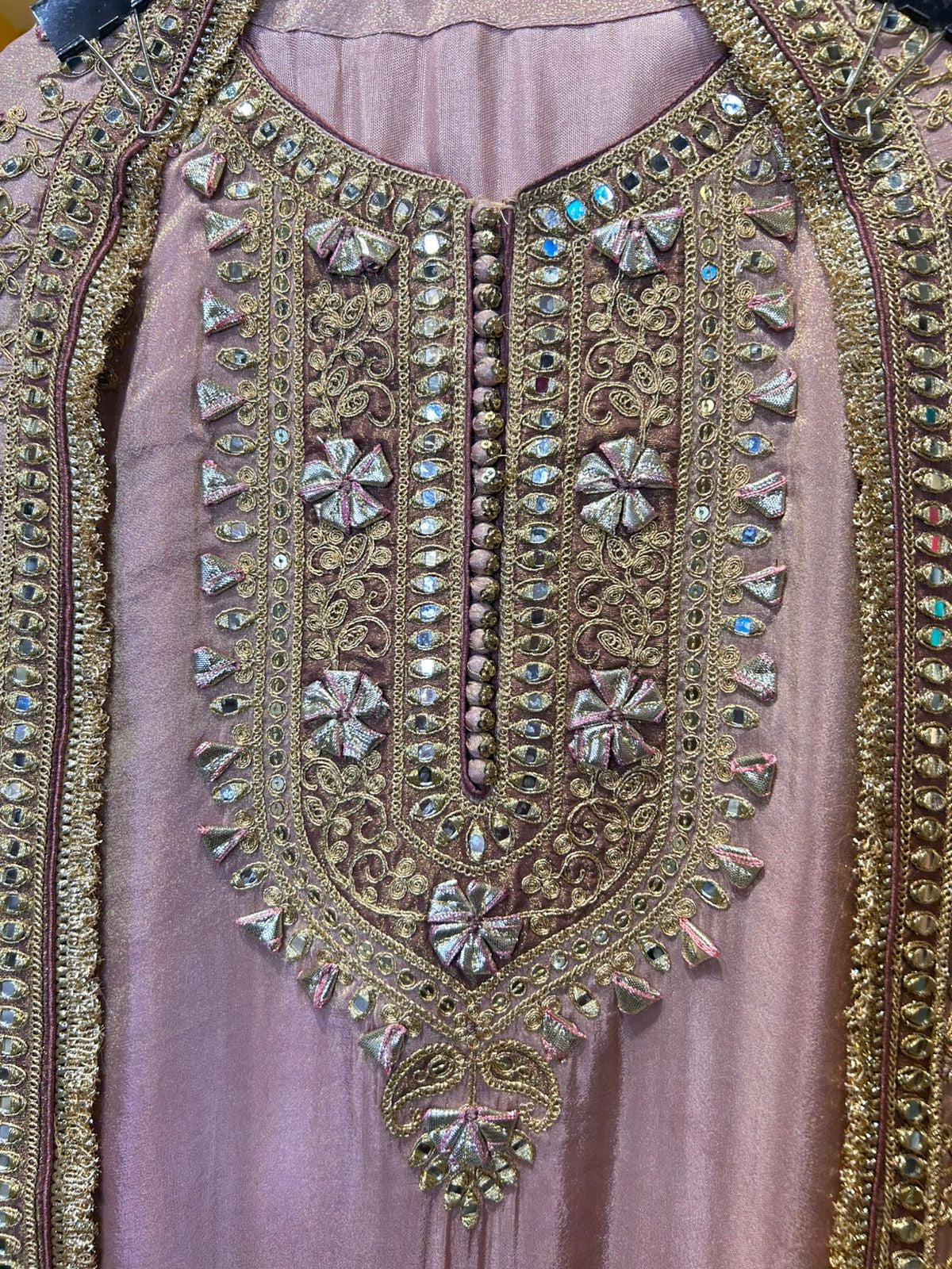 Zarqa Sharara Suit (Pink)