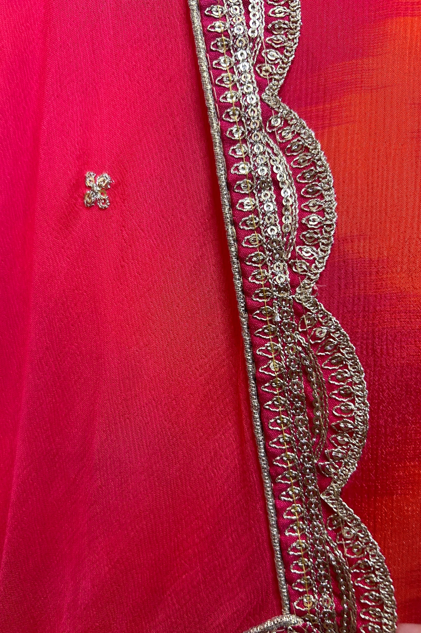Ruhaniyaa Chinon Suit (Orange)