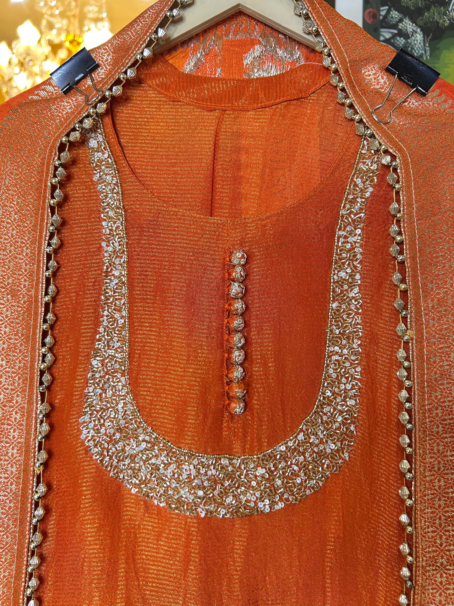 Saaz-e-Shimmer (Orange)