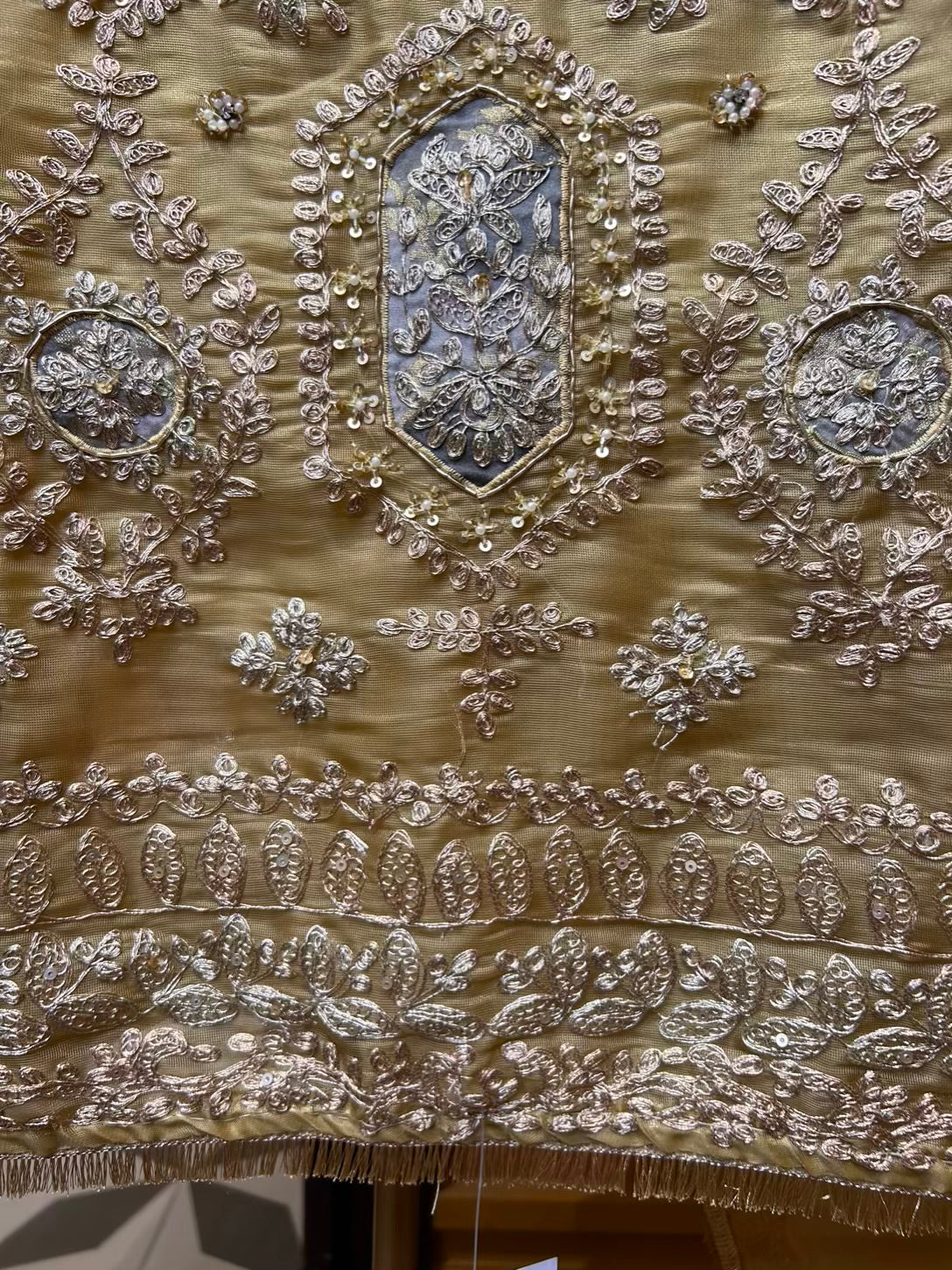 Saanjh Ruhani Suit (Mustard)
