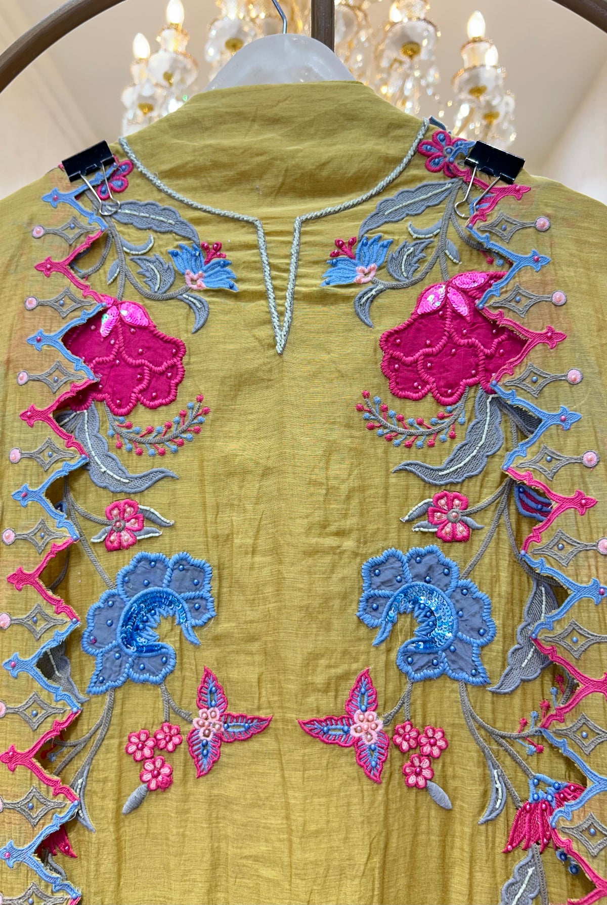 Mrinalesha Mul Chanderi Suit