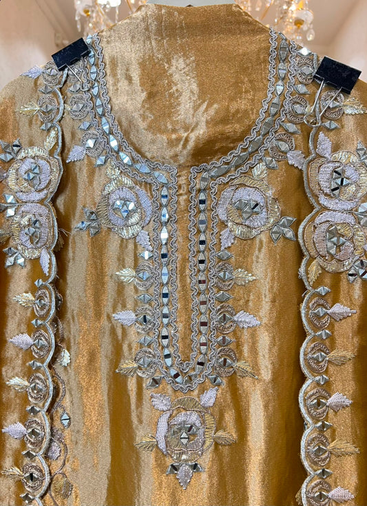 Zar Afshan Organza Suit