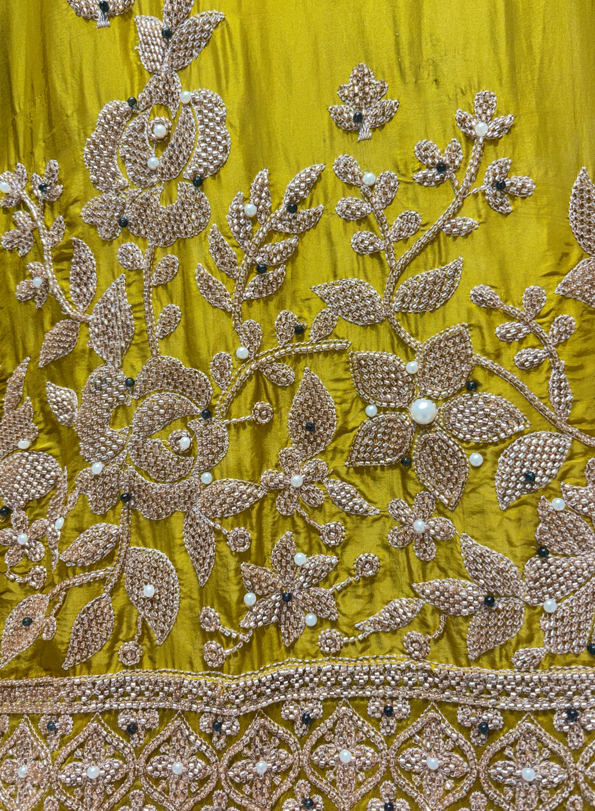 Elarune Silk Organza Suit