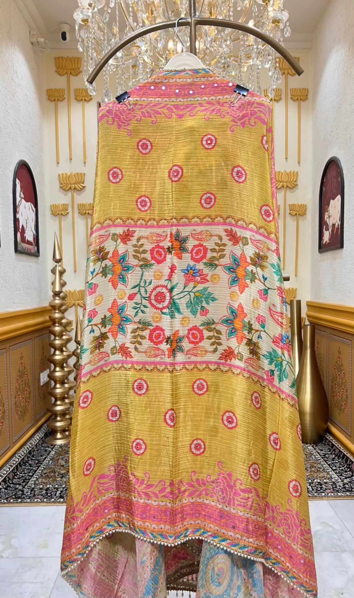 Afsara Tissue Bloom Suit