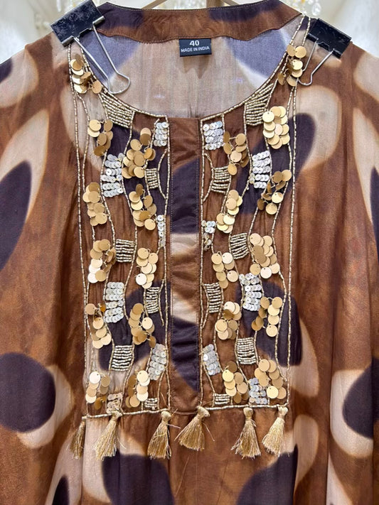 Vyra Cutdana Sequin Co-ord Set