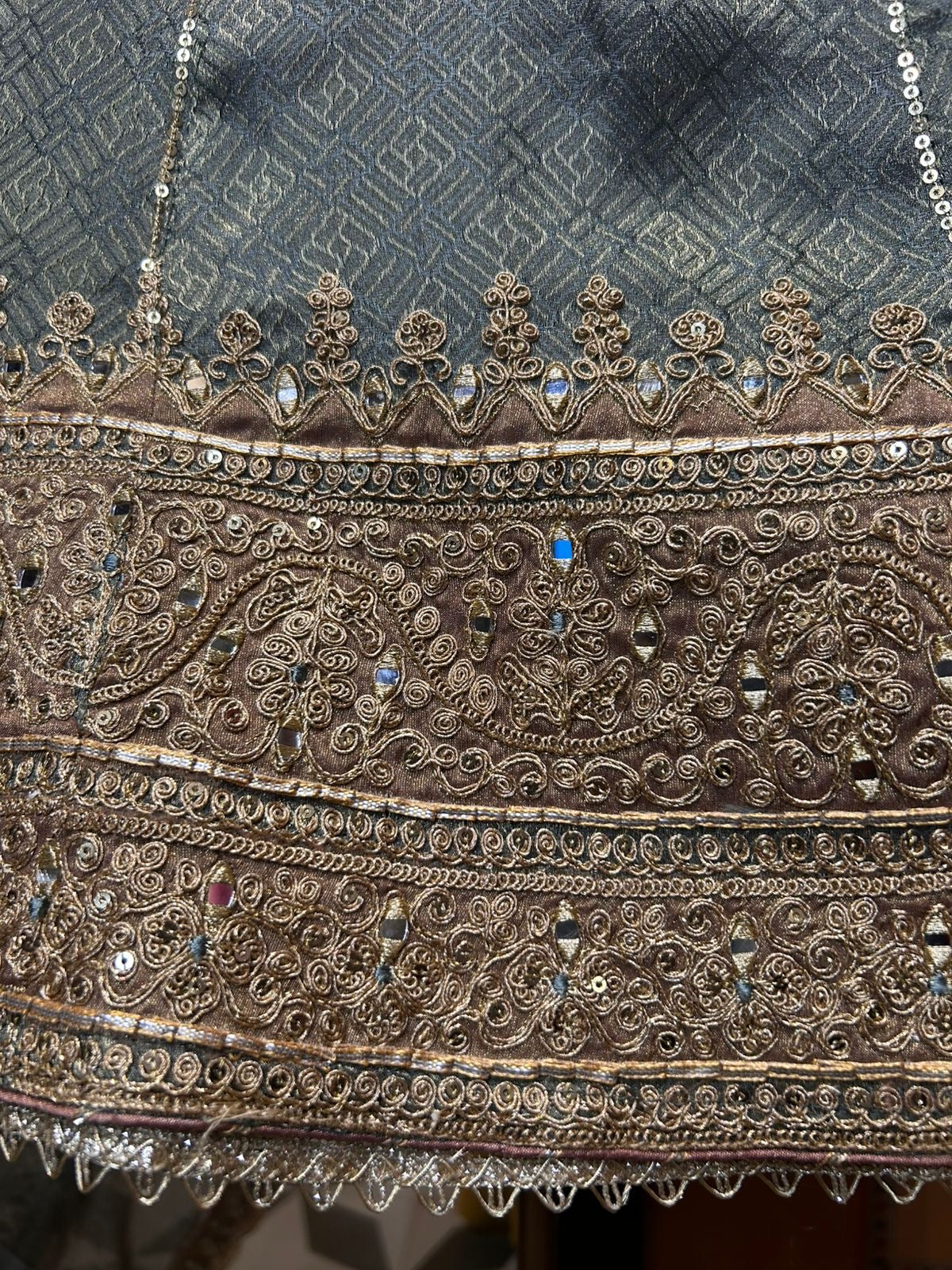 Ruh-e-Zar Anarkali Suit (Powder Blue)