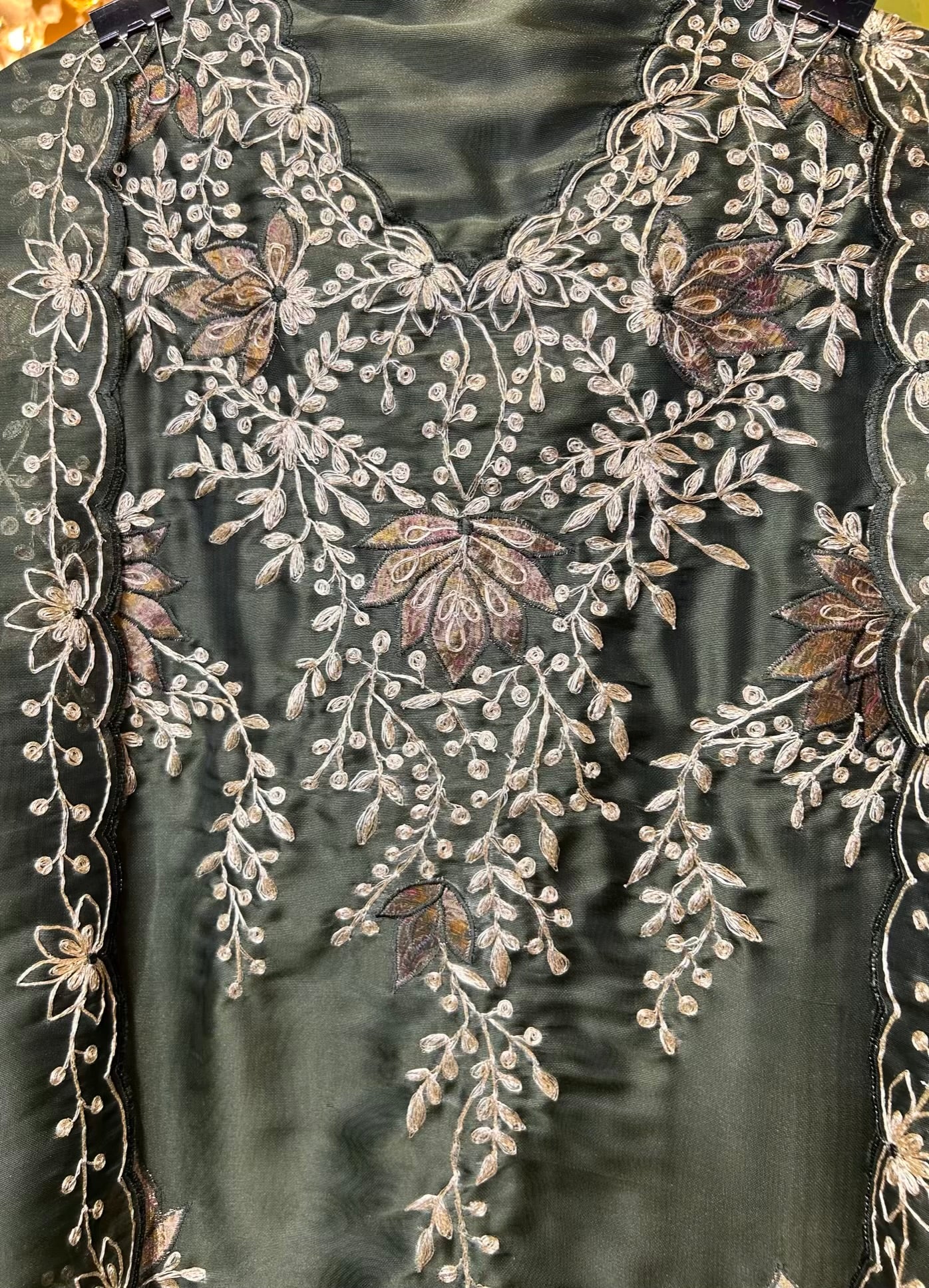 Tavira Organza Suit (Green)