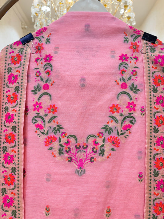 Rajvella Banarasi Chanderi Suit