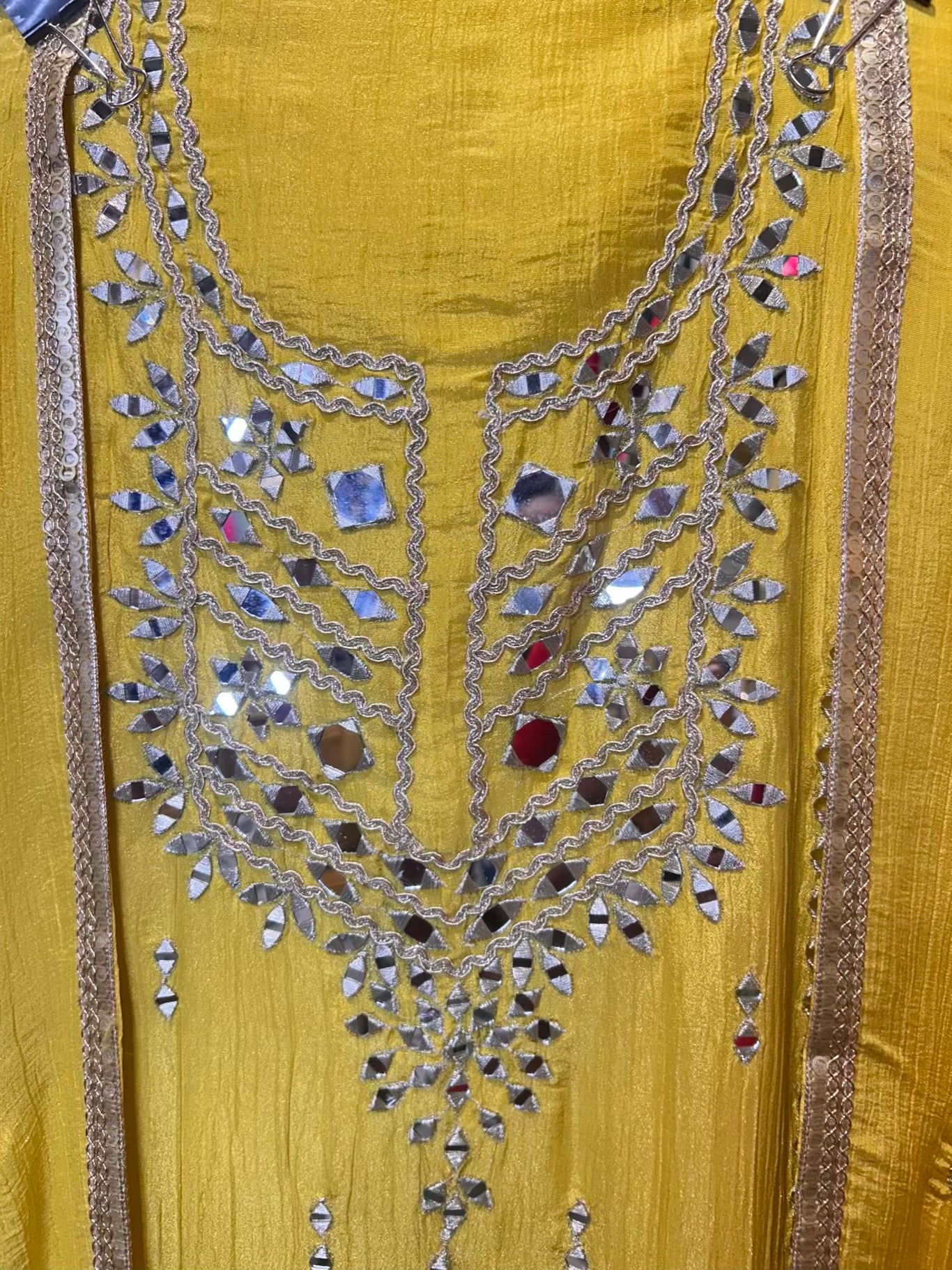 Chandrika Mirror Suit (Yellow)