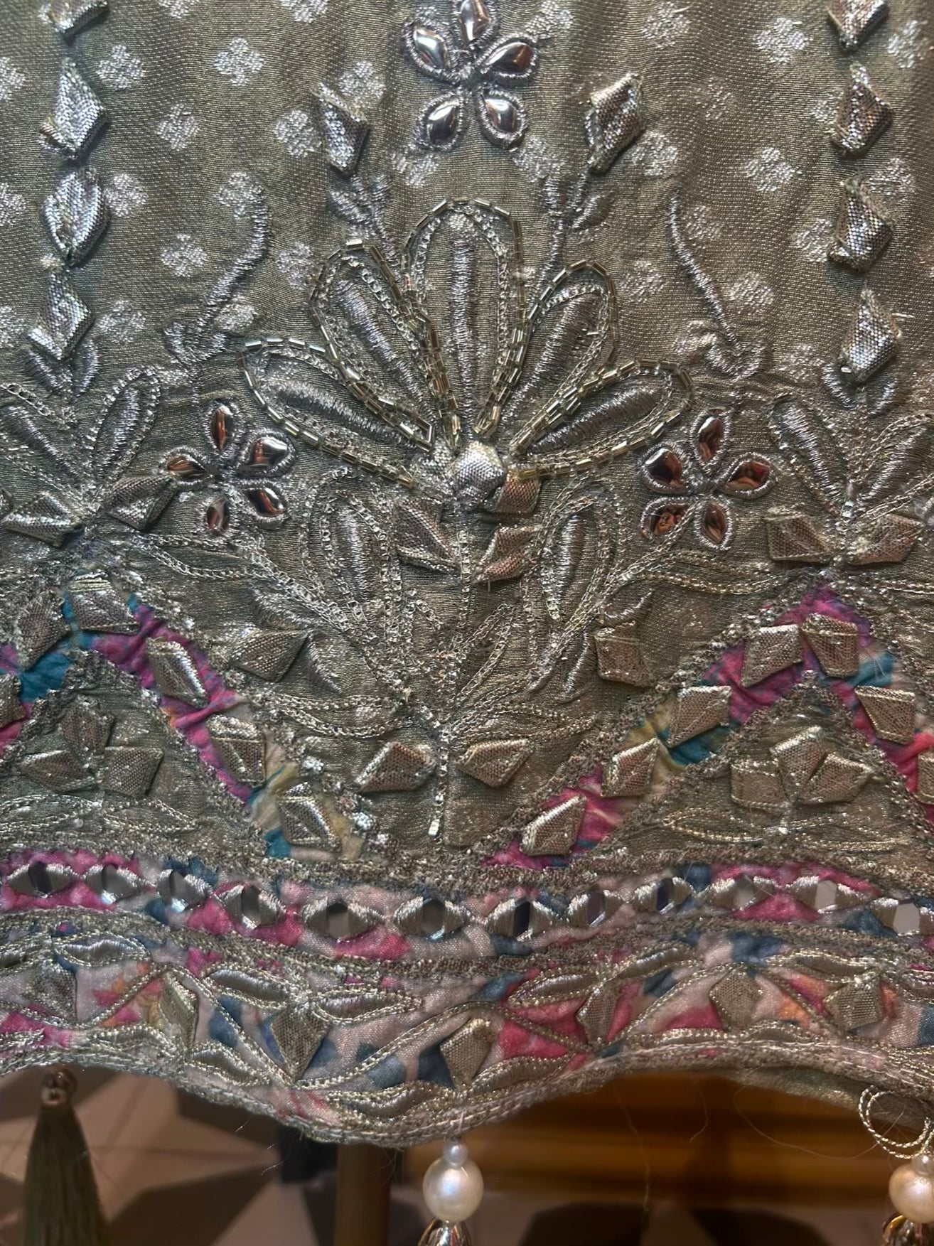 Zarmeena Organza Suit