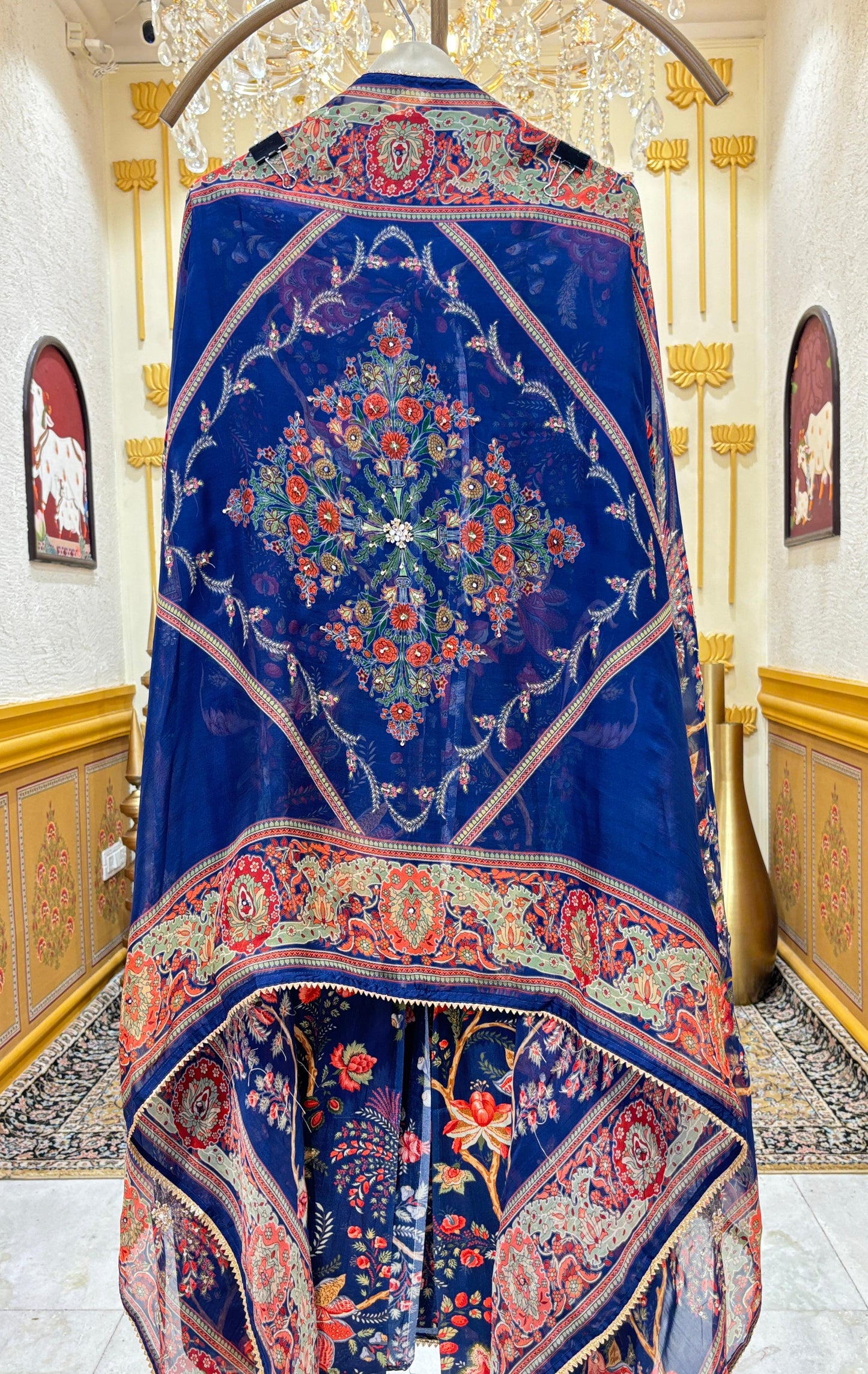 Tvesha Printed Muslin Suit