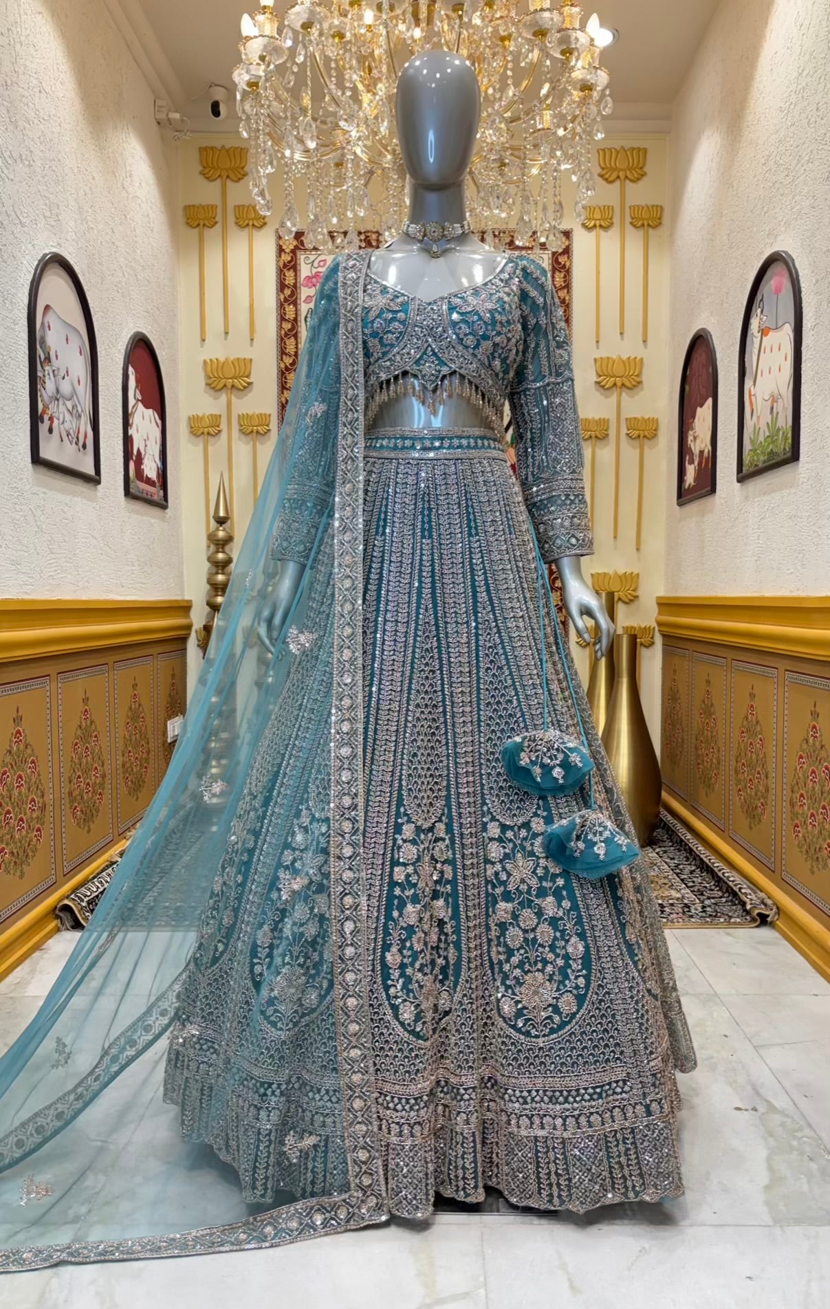 Mehak Handwork Lehenga Set