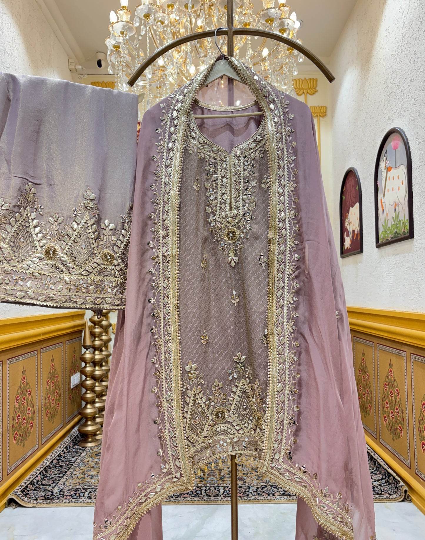 Sharvani Farshi Set