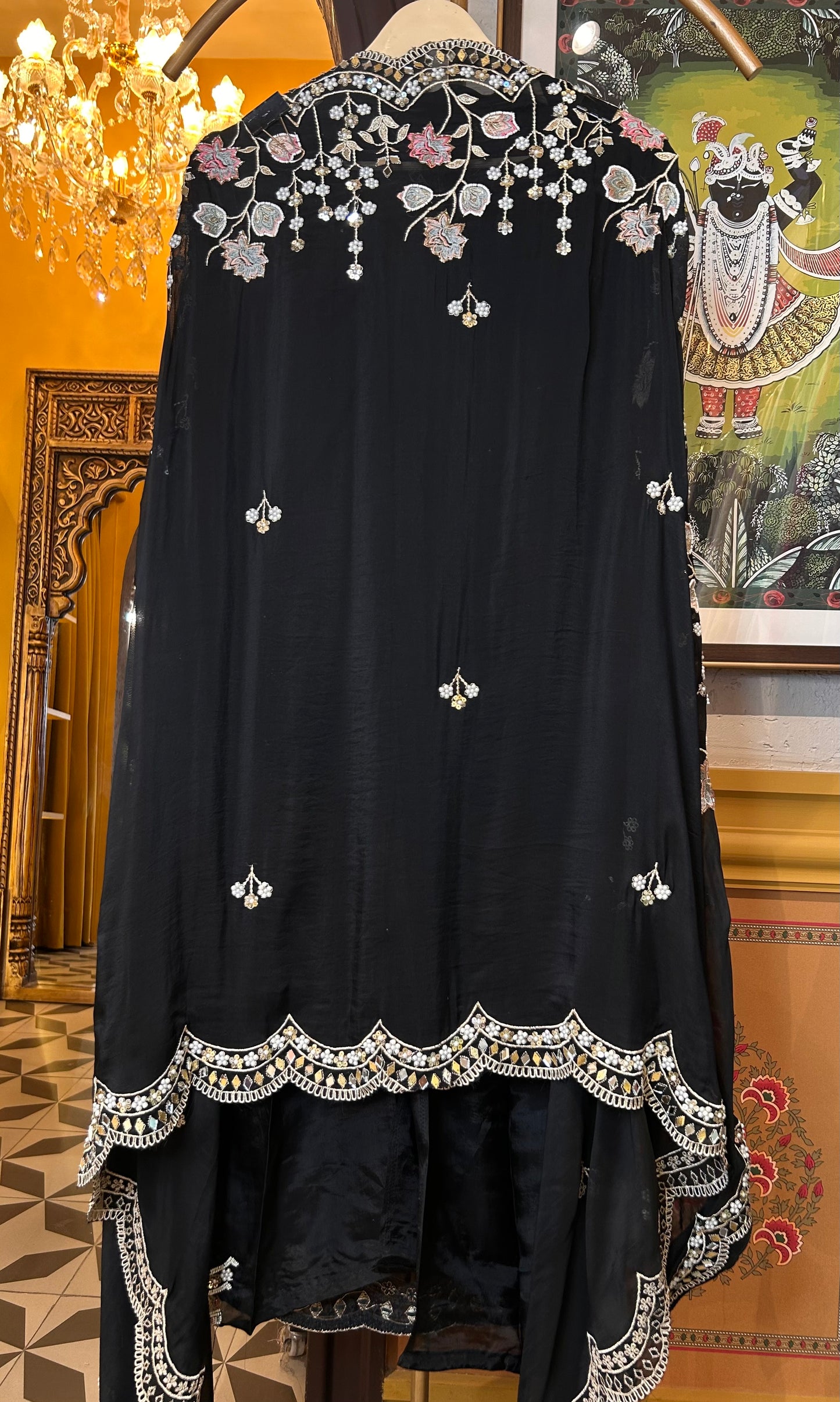 Sitara Shimmer Organza Suit