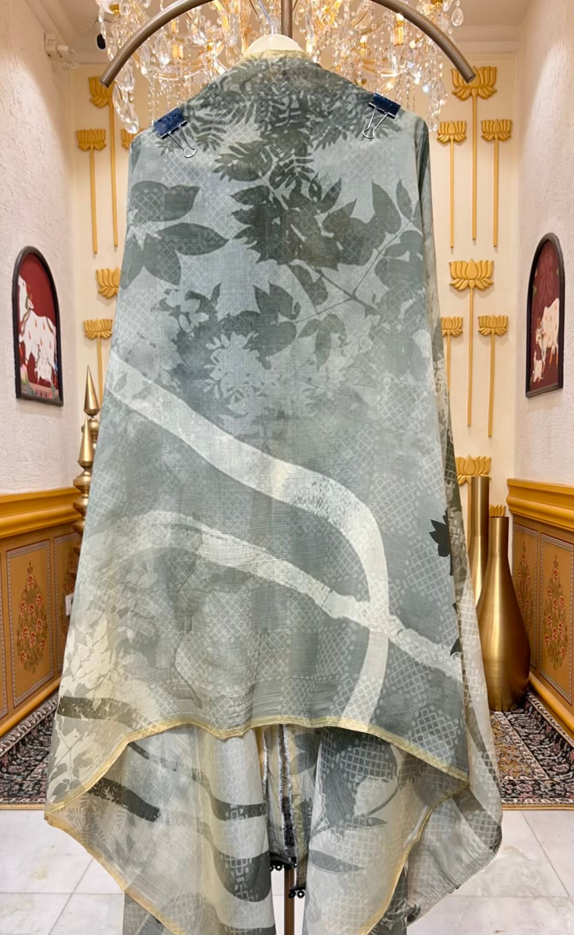 Elara Muslin Bloom Suit