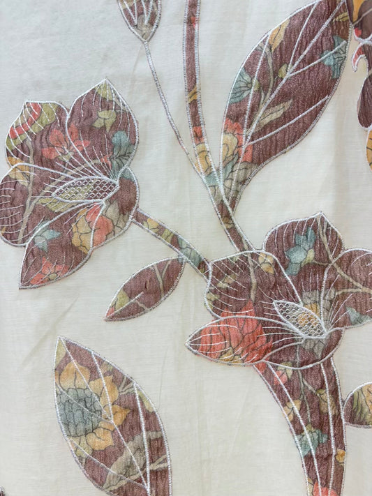 Noorza Appliqué Chanderi Suit