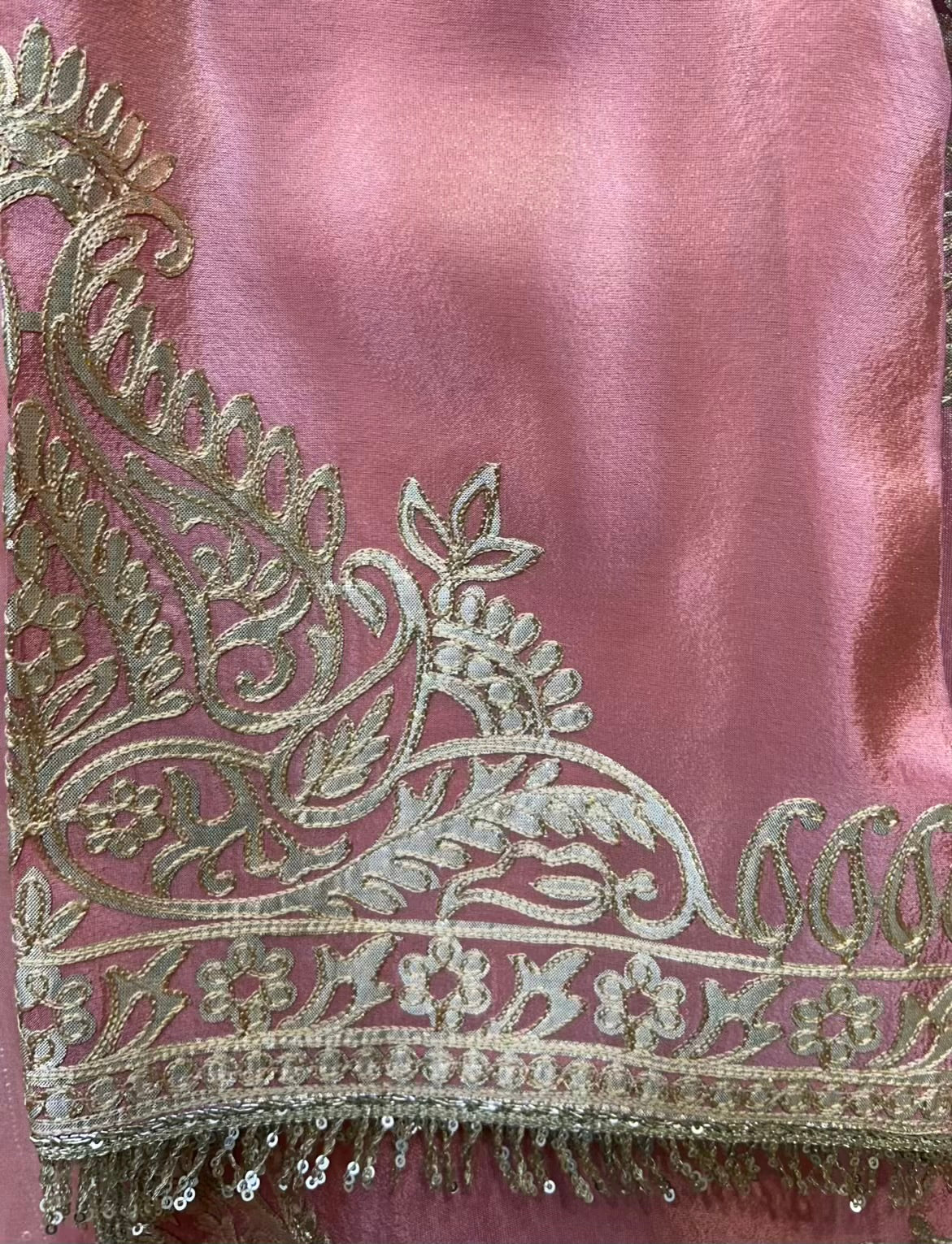 Arezya Kinari Élan Farshi Set (Pink)