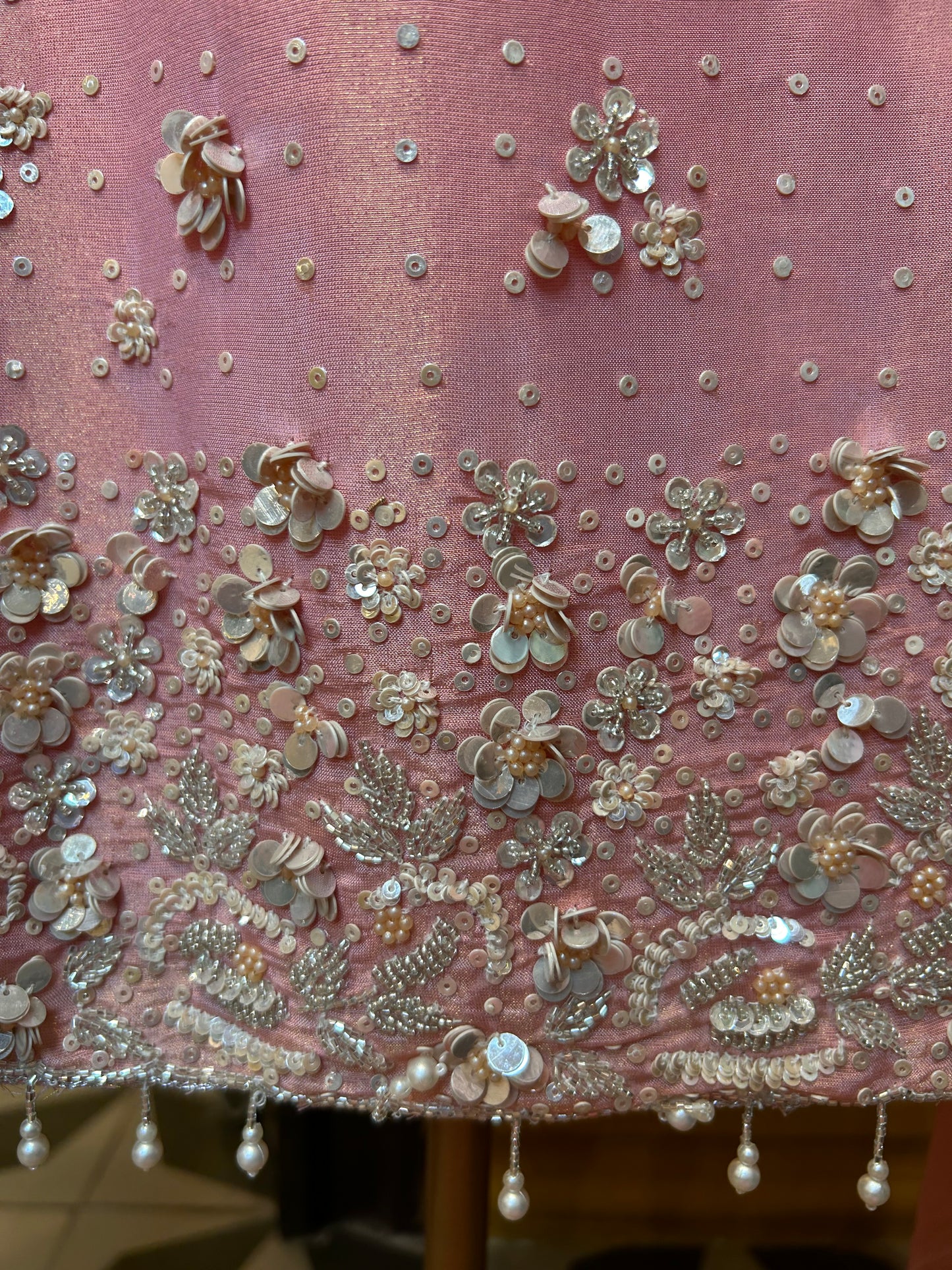 Ishvani Organza Suit (Pink)