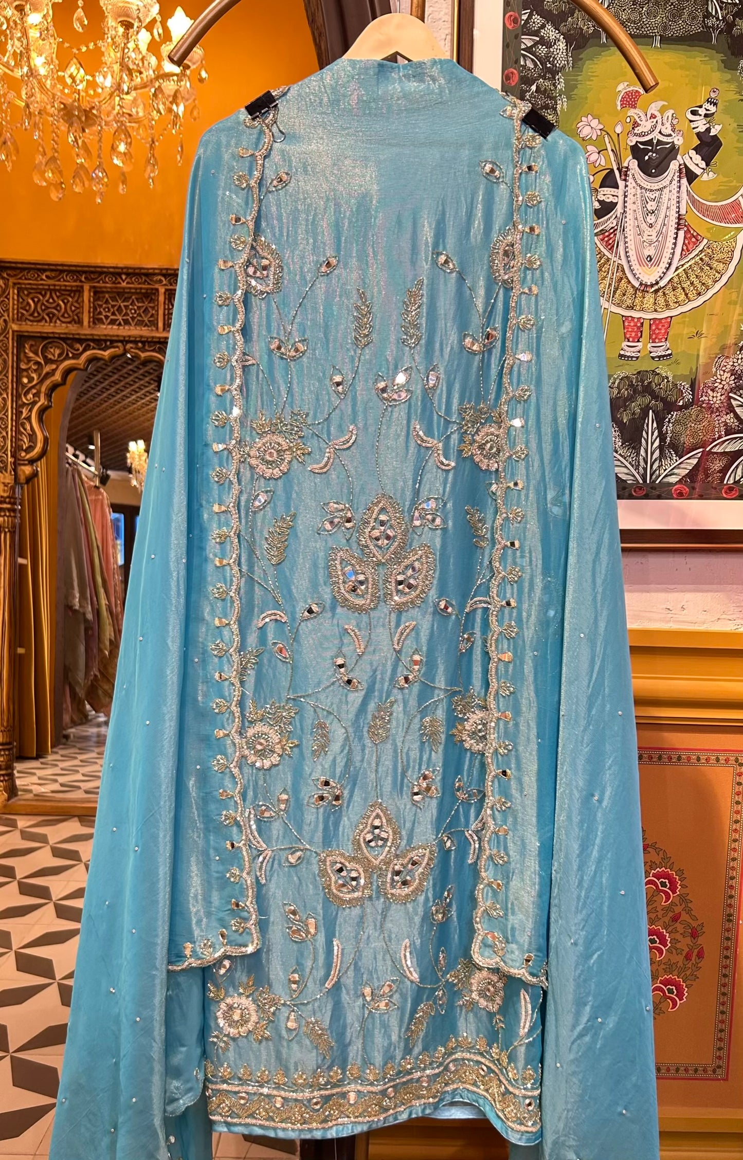 Jahaan-e-Chandni (Turquoise)