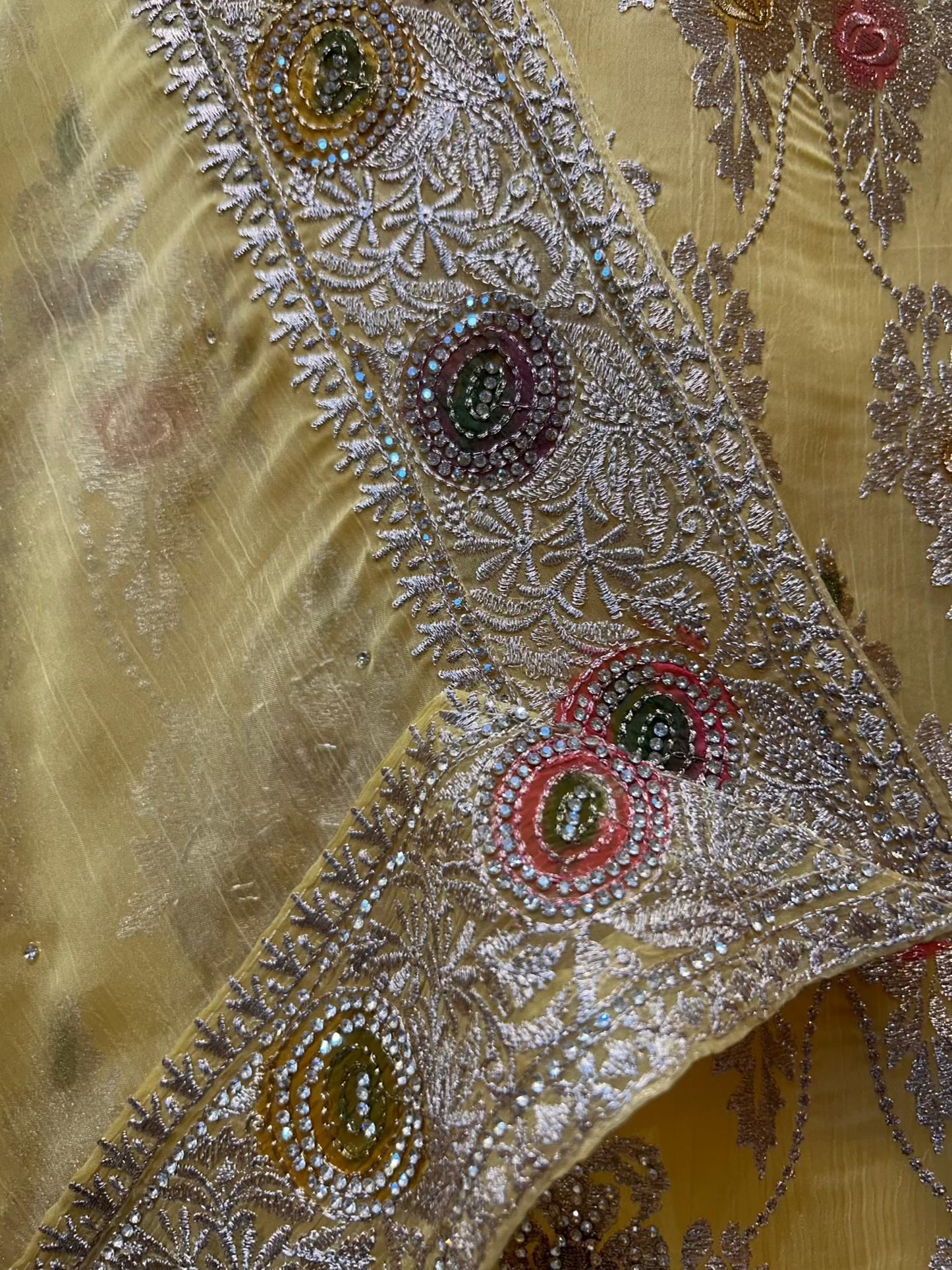 Sahiba Chiffon Grace Suit (Yellow)