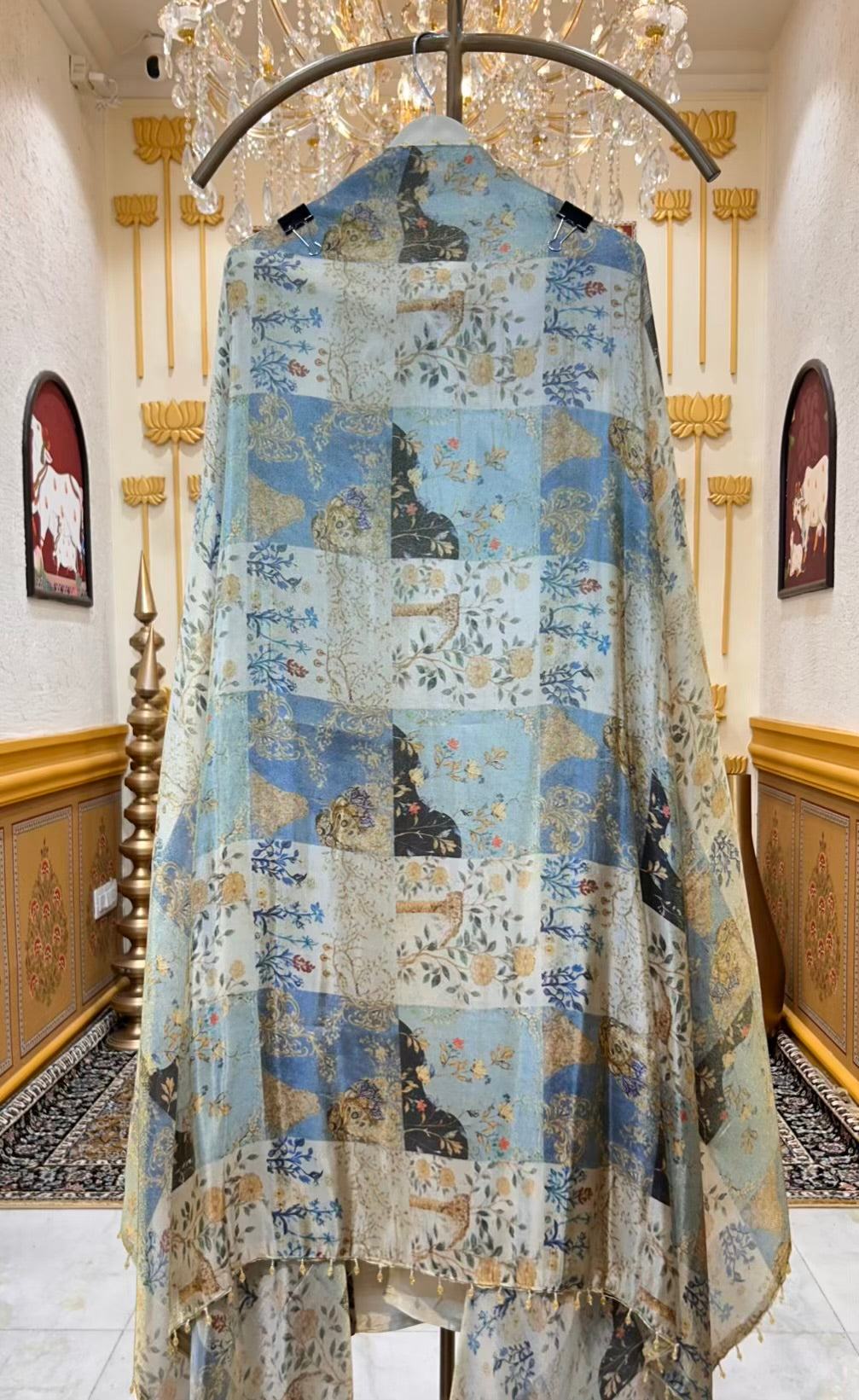 Zehryn Cutdana Zari Organza Suit
