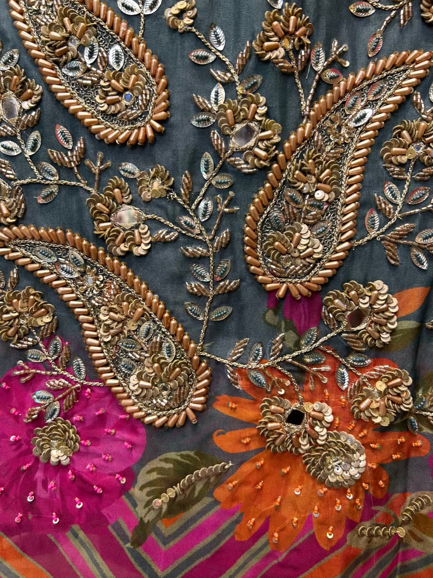 Leher-e-Noor (Green)