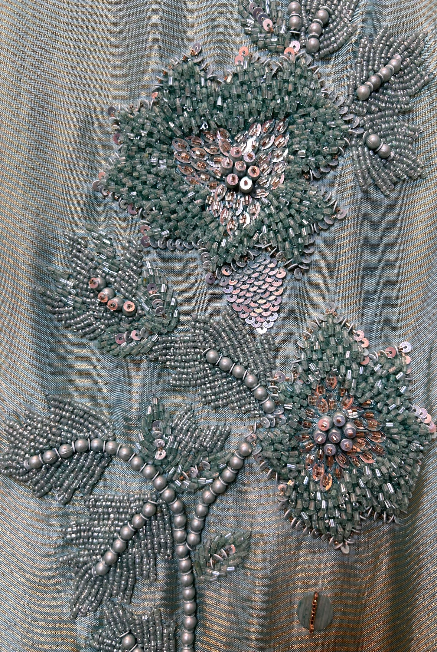 Mehira Organza Suit (Blue)