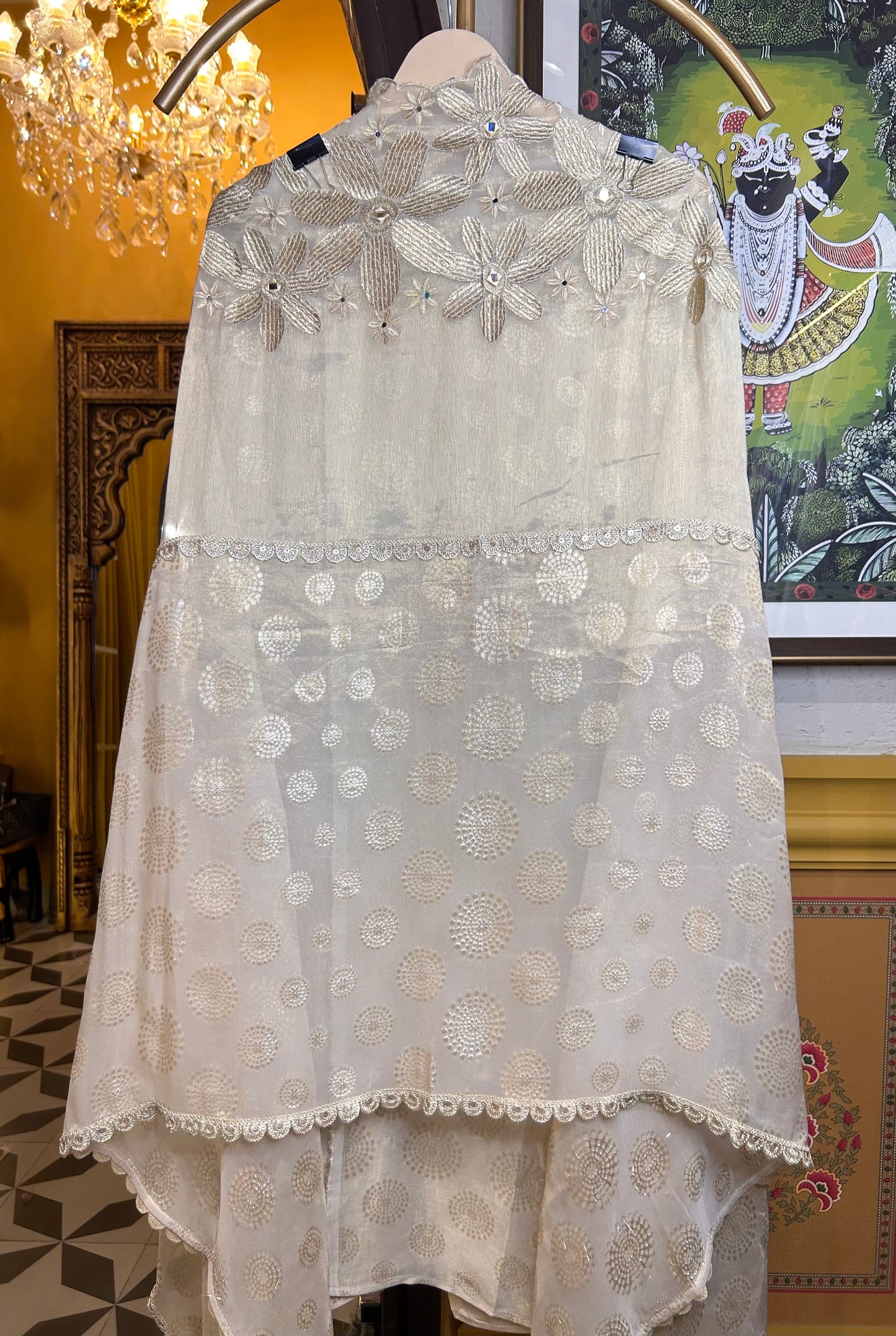 Zaria Organza Suit