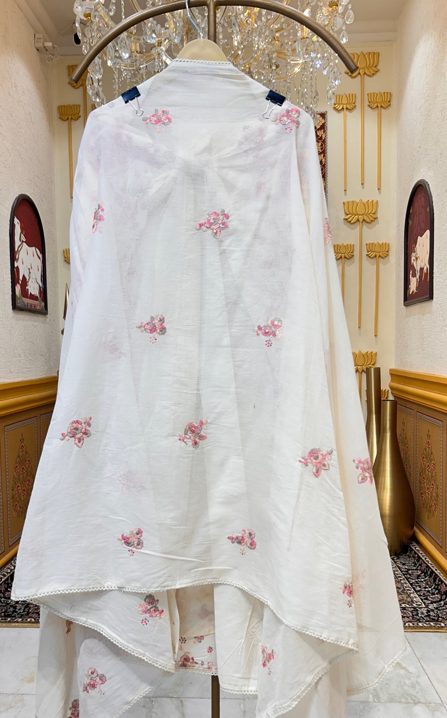 Zarifa Olive Naqsh Suit