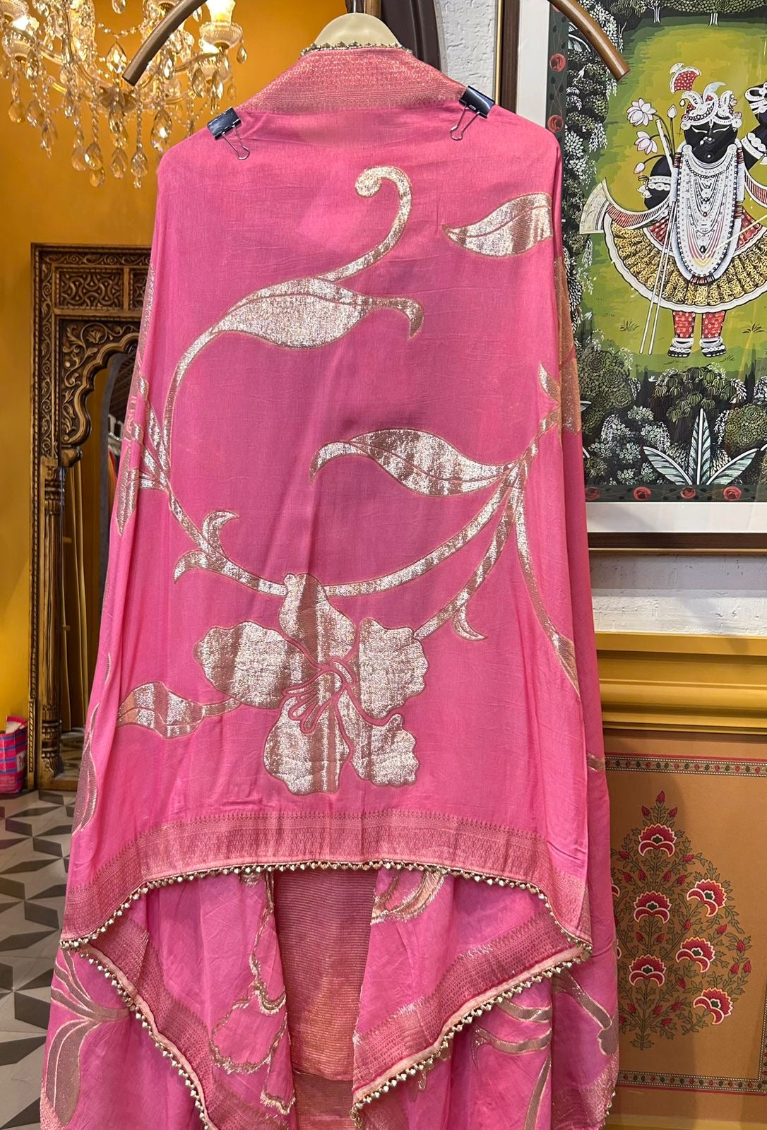Zarice Organza Suit (Pink)