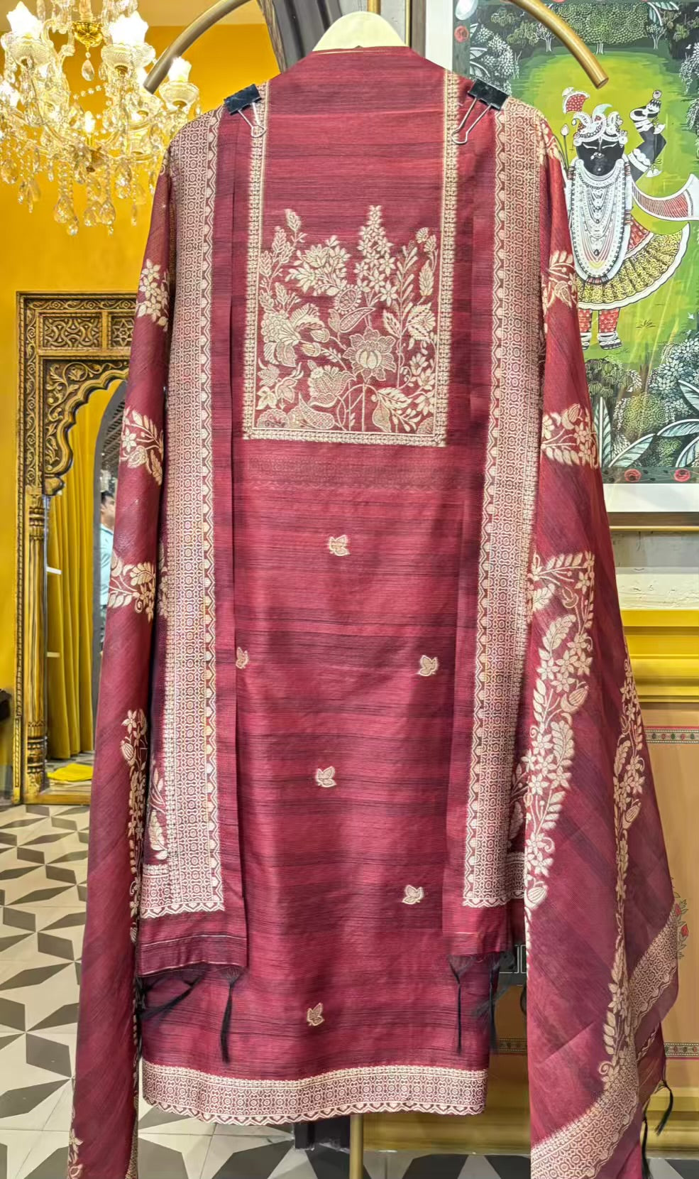 Meher-e-Kashi (Maroon)